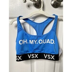 NWT Victoria’s Secret The Player Oh My Quad Racer back Sports Bra Large